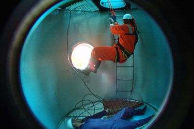 Segurança nos trabalhos em espaços confinados